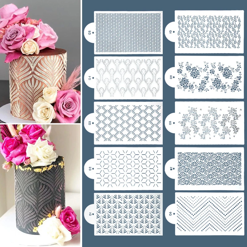 Cake Decorating Tool Lace Border Cake Side Cupcake Stencil Sugarcraft Decoration Mould Baking Tool Kitchen Accessories
Cake Decorating Tool Lace Border Cake Side Cupcake Stencil Sugarcraft Decoration Mould Baking Tool Kitchen Accessories
