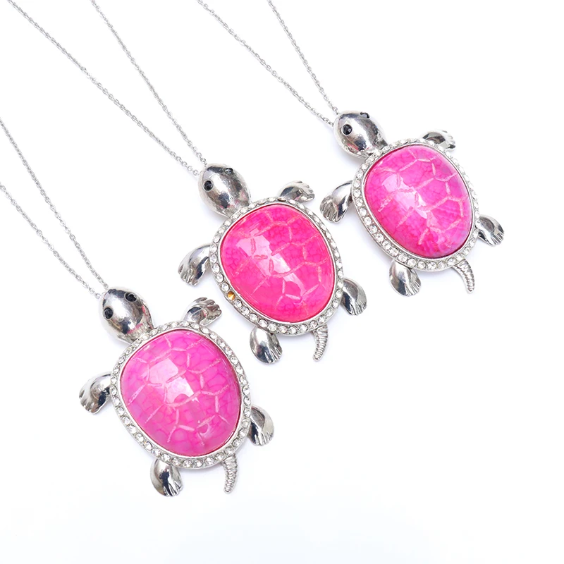 New Natural Agate Cute Turtle Pendant Necklace Original Stone Women's Jewelry Cross Border Hot Item
New Natural Agate Cute Turtle Pendant Necklace Original Stone Women's Jewelry Cross Border Hot Item