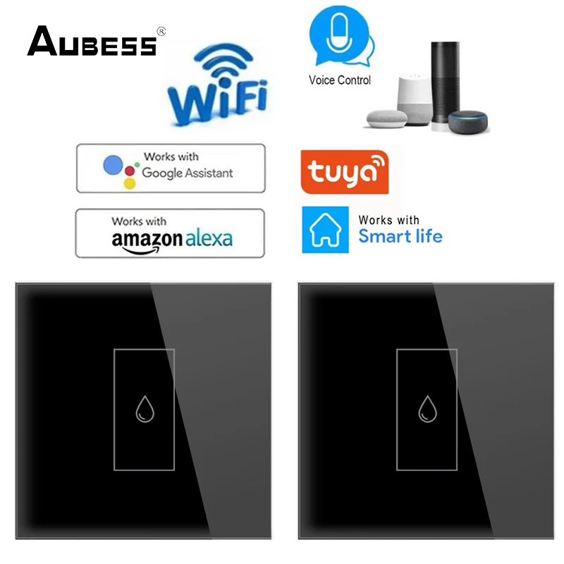 Умный выключатель водонагревателя Aubess, ЕС, Wi-Fi, 4400 Вт, сенсорный настенный выключатель, дистанционное управление, таймер ВКЛ/ВЫКЛ, голосовое ... 
Умный выключатель водонагревателя Aubess, ЕС, Wi-Fi, 4400 Вт, сенсорный настенный выключатель, дистанционное управление, таймер ВКЛ/ВЫКЛ, голосовое ...