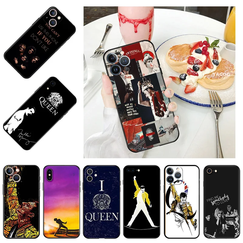 Luxury Queen band Freddie Mercury Matte Anti-Drop Phone Case For iPhone 14 12 11 13 Pro Max Mini XR SE 7 8 6 6s Plus XS X Cover
Luxury Queen band Freddie Mercury Matte Anti-Drop Phone Case For iPhone 14 12 11 13 Pro Max Mini XR SE 7 8 6 6s Plus XS X Cover