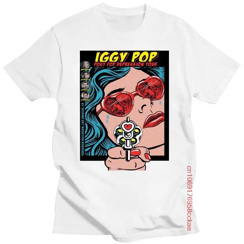 New IGGY POP Concert Band Slim Fit Short Sleeve Hip-hop T Shirt Crew Neck Casual Tee
New IGGY POP Concert Band Slim Fit Short Sleeve Hip-hop T Shirt Crew Neck Casual Tee