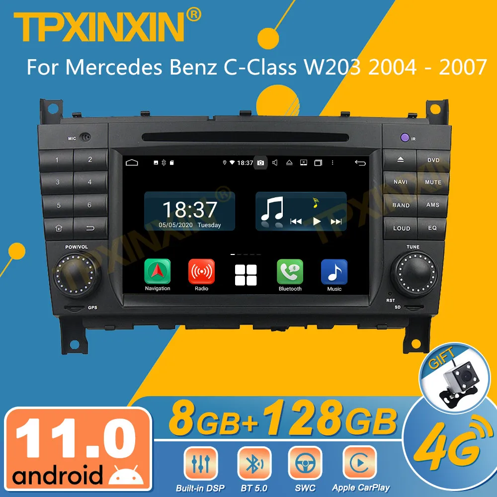 For Mercedes Benz C-Class W203 2004 - 2007 Android Car Radio 2 Din Autoradio Stereo Receiver GPS Navigator Multimedia Player
For Mercedes Benz C-Class W203 2004 - 2007 Android Car Radio 2 Din Autoradio Stereo Receiver GPS Navigator Multimedia Player