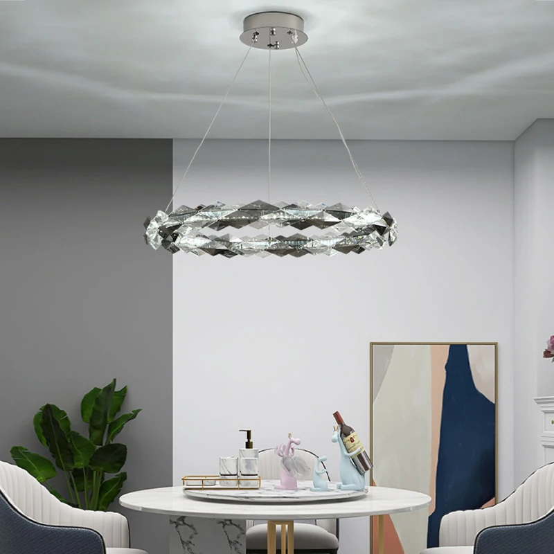 Dimmable LED Ceiling Chandelier 2022 New Trend Chrome Modern Hanging Lights Lamp Luxury Light Fixture for Bedroom Free Shipping
Dimmable LED Ceiling Chandelier 2022 New Trend Chrome Modern Hanging Lights Lamp Luxury Light Fixture for Bedroom Free Shipping