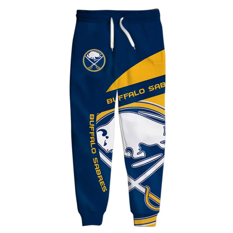 Buffalo men's Casual Pants Blue Yellow Stitching Graffiti Cow Print Sabres Sweatpants
Buffalo men's Casual Pants Blue Yellow Stitching Graffiti Cow Print Sabres Sweatpants