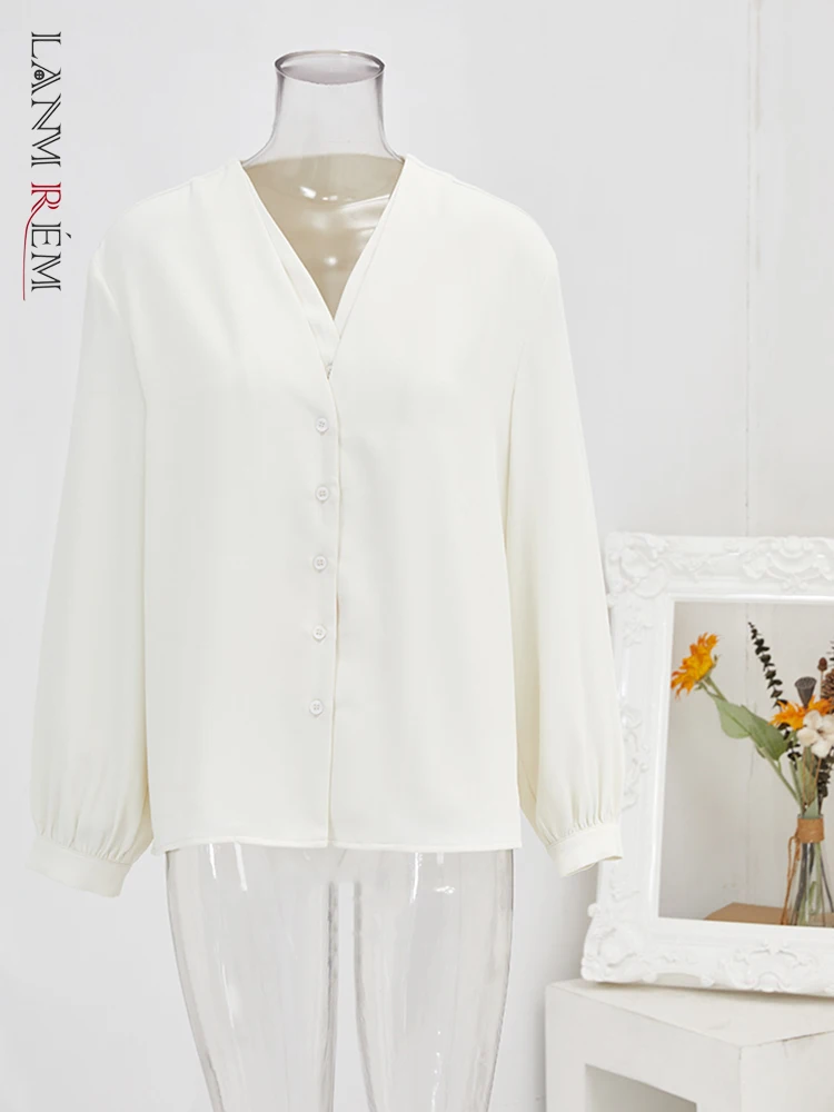 LANMREM Designer Pathwork For Women V-neck Long Sleeves Single Breasted Solid Tops Female Clothing 2023 Summer New CPa1333
LANMREM Designer Pathwork For Women V-neck Long Sleeves Single Breasted Solid Tops Female Clothing 2023 Summer New CPa1333