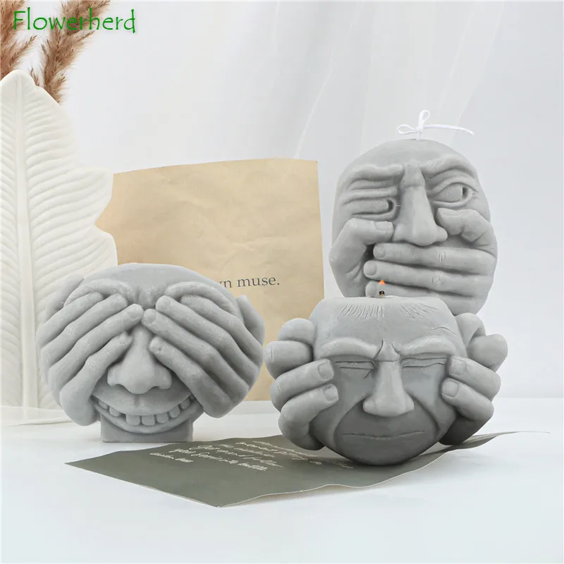 Funny Face, Don't Look, Don't Talk, Don't Listen, Silicone Candle Mold, Easter Cake Mold Candle Making Molds Cake Decorating
Funny Face, Don't Look, Don't Talk, Don't Listen, Silicone Candle Mold, Easter Cake Mold Candle Making Molds Cake Decorating