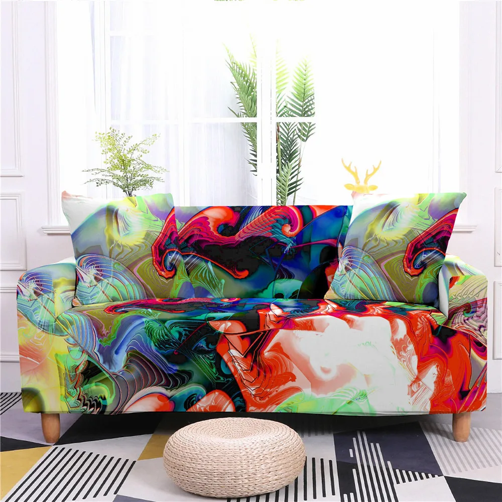 Nordic Colorful Striped Sofa Cushion Simple Fashion Sofa Cover Cloth Elastic Sofa Recliner Cover All-inclusive Washable
Nordic Colorful Striped Sofa Cushion Simple Fashion Sofa Cover Cloth Elastic Sofa Recliner Cover All-inclusive Washable