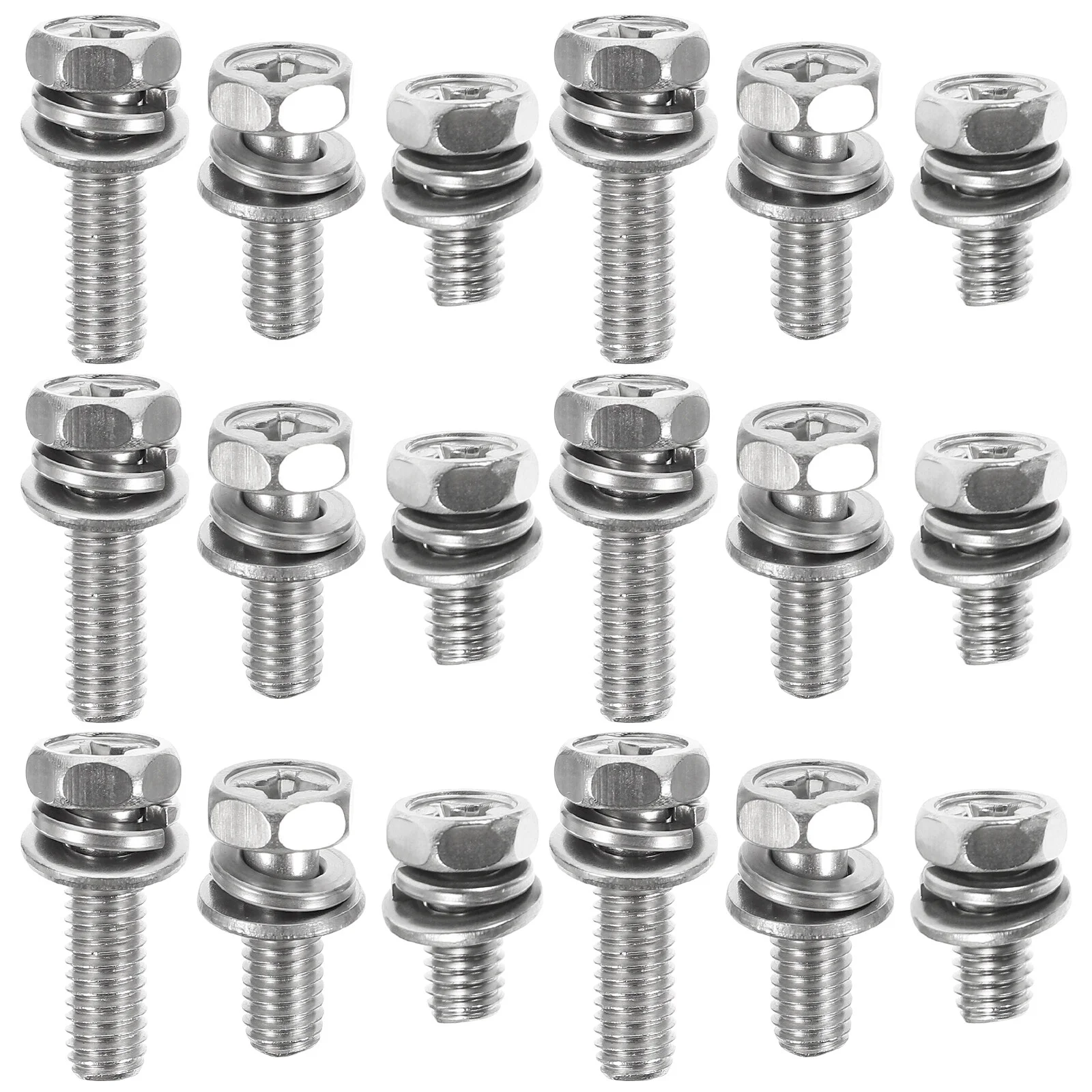 18 Pcs Nuts Bolts Motorcycle Terminal Screws Socket Head Cap Stainless Steel Kit Hexagon 
18 Pcs Nuts Bolts Motorcycle Terminal Screws Socket Head Cap Stainless Steel Kit Hexagon