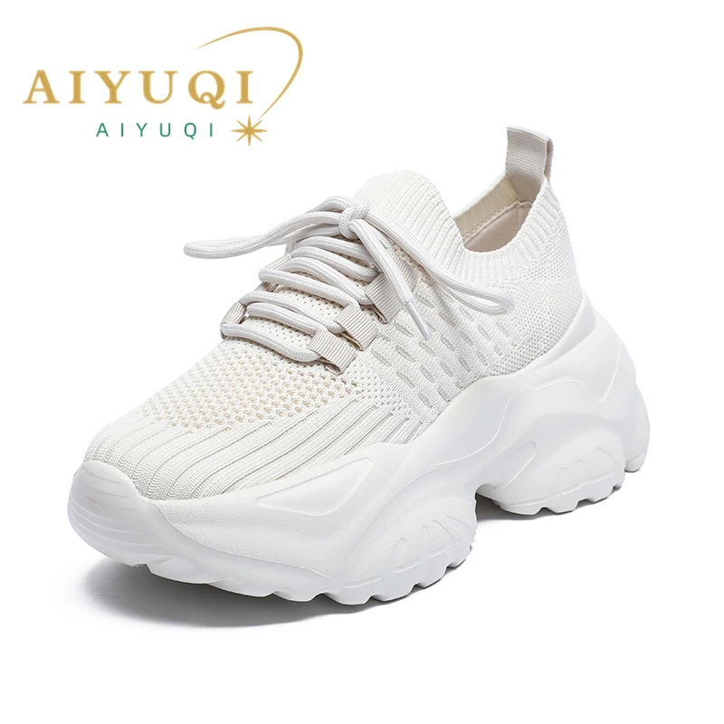 AIYUQI Sneakers Female 2023 Summer New Lace-up Mesh Ladies Shoes Sports Breathable Casual Sneakers For Women
AIYUQI Sneakers Female 2023 Summer New Lace-up Mesh Ladies Shoes Sports Breathable Casual Sneakers For Women
