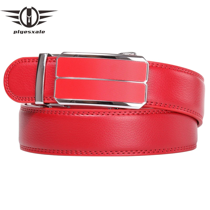 Plyesxale Luxury Men Red Belt High Quality Men's Automatic Buckle Genuine Leather Belt Waist Strap Male Formal Dress Belts G174
Plyesxale Luxury Men Red Belt High Quality Men's Automatic Buckle Genuine Leather Belt Waist Strap Male Formal Dress Belts G174