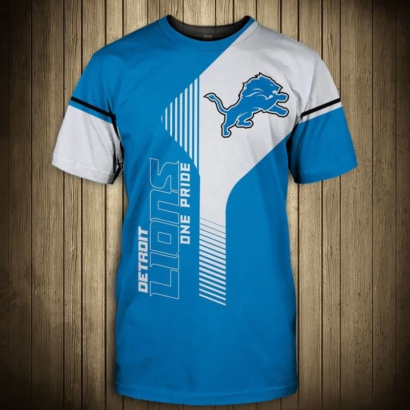 Detroit men's fashion 3d lions shirt blue and white stripes sewing cartoon lion print casual tops
Detroit men's fashion 3d lions shirt blue and white stripes sewing cartoon lion print casual tops