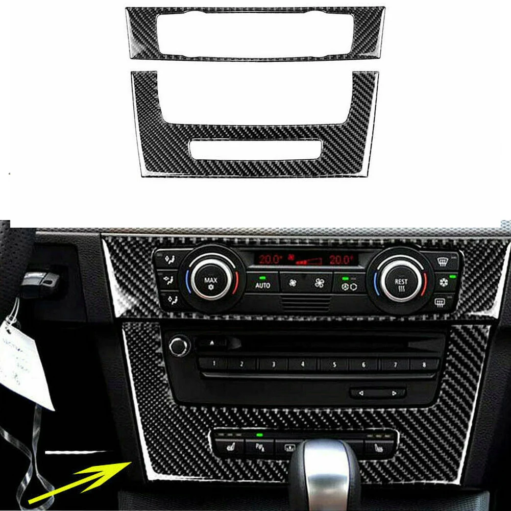 Carbon Fiber Car Stickers For BMW 3 Series E90 E92 E93 2005-12 Air Condition CD Panel Trim Interior Accessories
Carbon Fiber Car Stickers For BMW 3 Series E90 E92 E93 2005-12 Air Condition CD Panel Trim Interior Accessories
