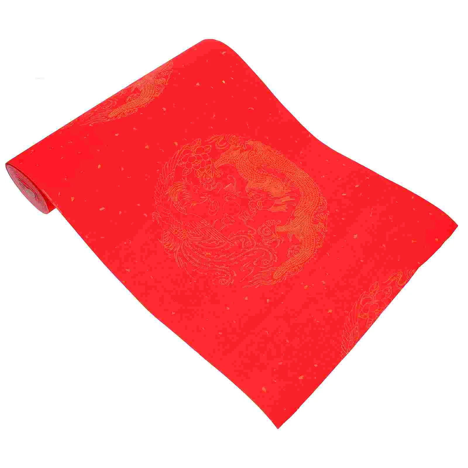 Paper Red Chinese Calligraphy Rice Festival Spring Roll Sumi Writing Couplet Xuan Year Scroll New Blank Scrolls Wedding Couplets
Paper Red Chinese Calligraphy Rice Festival Spring Roll Sumi Writing Couplet Xuan Year Scroll New Blank Scrolls Wedding Couplets