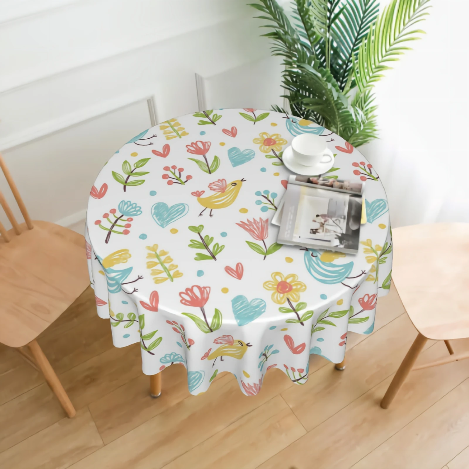 Bird Table Cover Table Cloth with Waterproof Wrinkle Resistant for Home Kitchen Indoor Outdoor
Bird Table Cover Table Cloth with Waterproof Wrinkle Resistant for Home Kitchen Indoor Outdoor