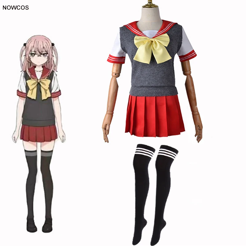 Anime Inui Sajuna Costumes My Dress Up Darling Cosplay JK School Uniform Red Pleated Skirt Outfits Carnival Suit Party Dress
Anime Inui Sajuna Costumes My Dress Up Darling Cosplay JK School Uniform Red Pleated Skirt Outfits Carnival Suit Party Dress