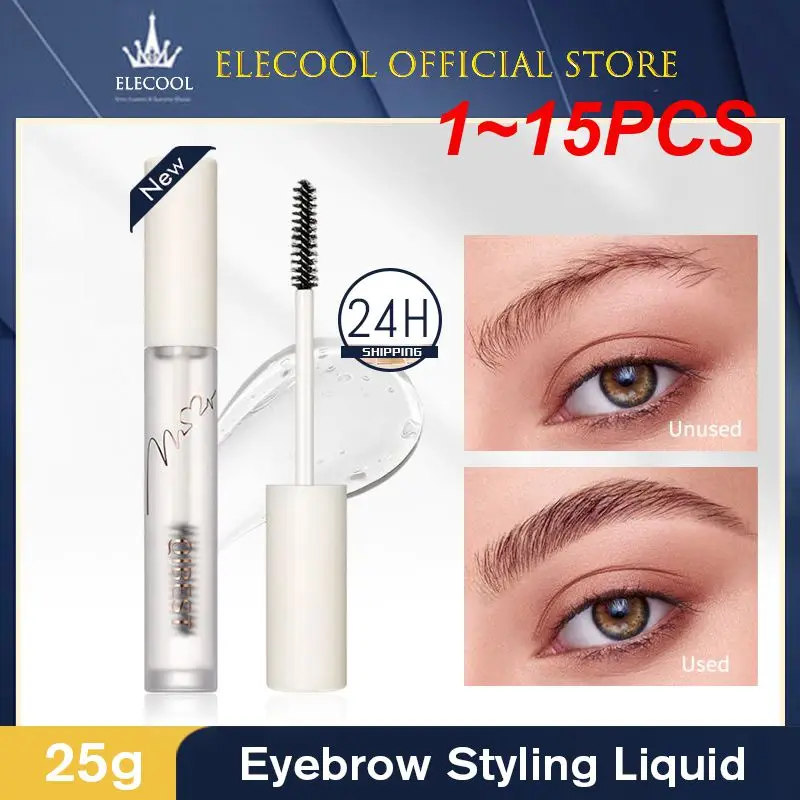 1~15PCS Eyebrow Gel Styling Liquid Colorless Transparent Fixed Gel Waterproof Sweat-proof Eyebrow Repair Makeup Gel For Eyebrows
1~15PCS Eyebrow Gel Styling Liquid Colorless Transparent Fixed Gel Waterproof Sweat-proof Eyebrow Repair Makeup Gel For Eyebrows