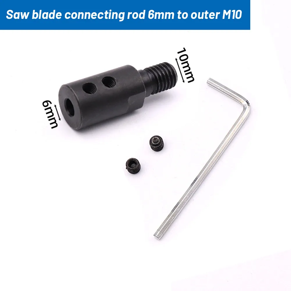 Bushing Saw Blade Connecting Shaft 1 Set M10 For Saw Blade Connection Joints 5mm 6mm 8mm 10mm 12mm 14mm Clamping Plate
Bushing Saw Blade Connecting Shaft 1 Set M10 For Saw Blade Connection Joints 5mm 6mm 8mm 10mm 12mm 14mm Clamping Plate