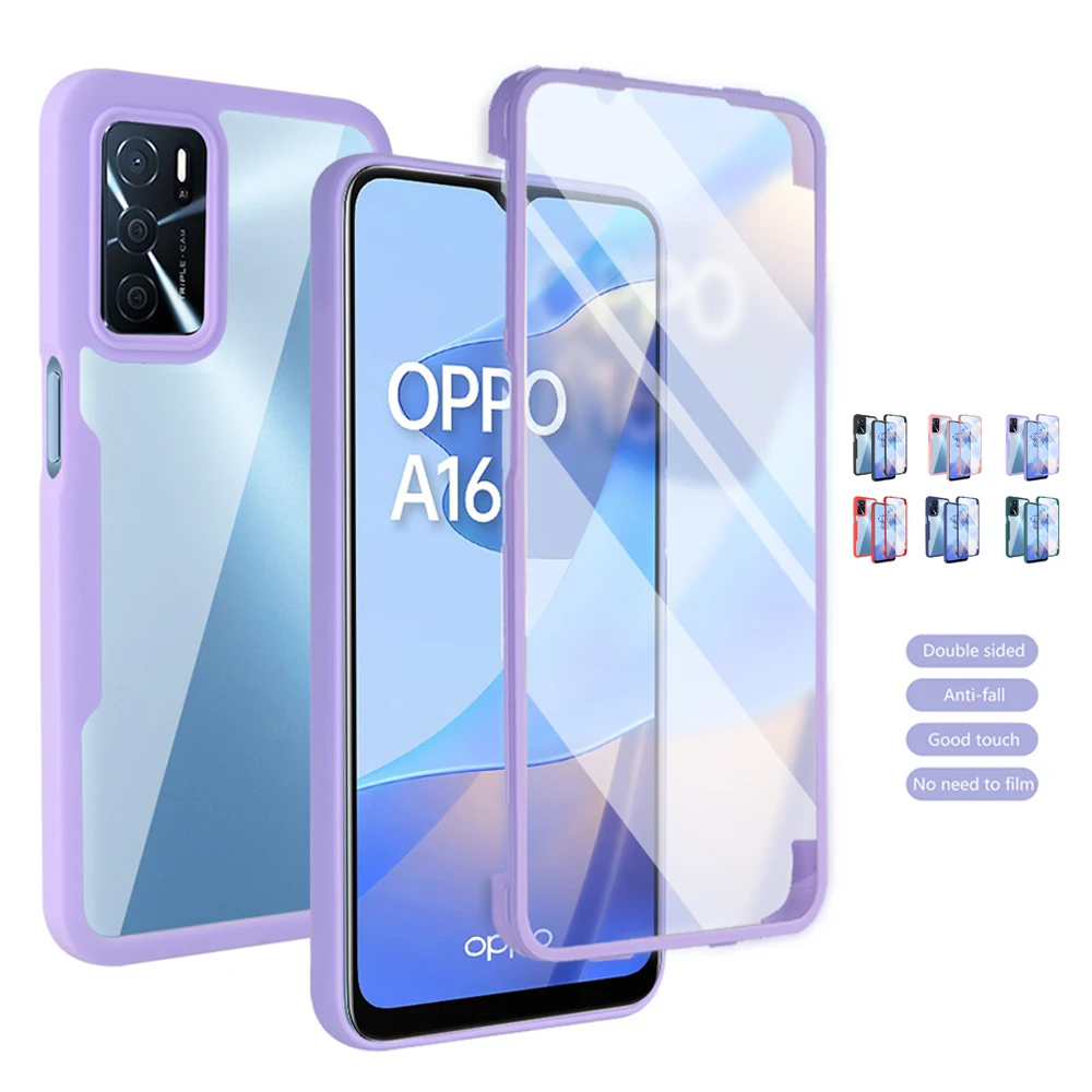 For OPPO A54 Fundas 360 Full Body Case For OPPO A54 Case OPPO A15 A32 A52 A92 A72 OPPO A16 Double Protector Case OPPO A54 Coque
For OPPO A54 Fundas 360 Full Body Case For OPPO A54 Case OPPO A15 A32 A52 A92 A72 OPPO A16 Double Protector Case OPPO A54 Coque
