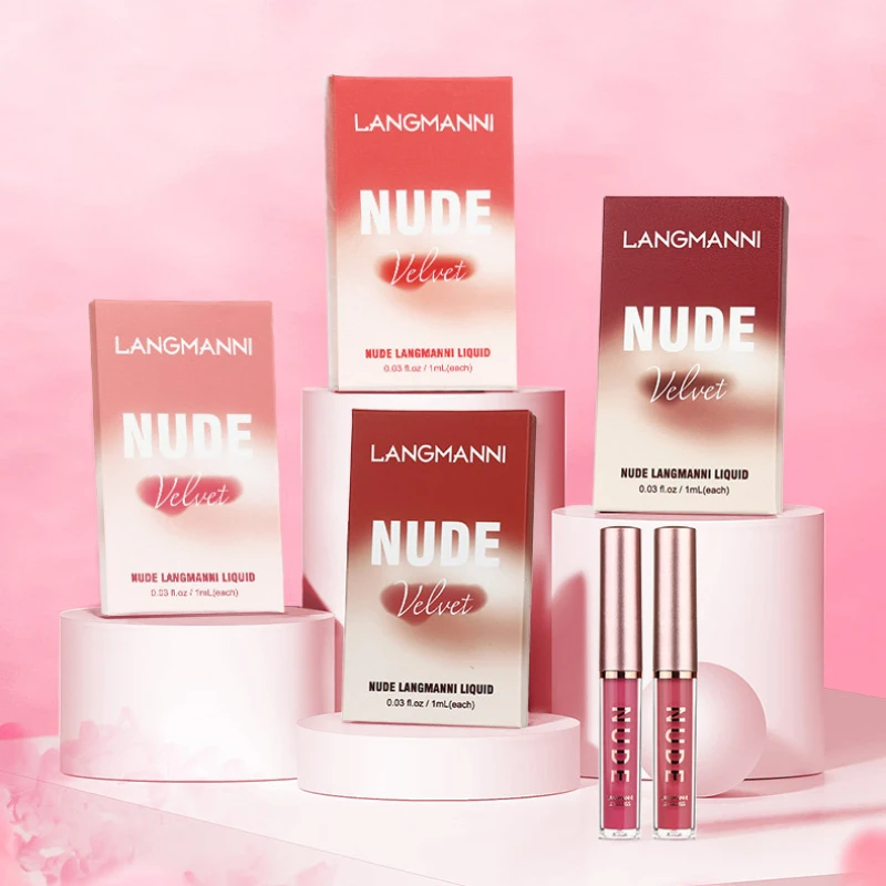 Long-lasting Lip Gloss Waterproof Non-marking Lip Gloss Non-fading Non-stick Cup Velvet Lip Glaze 4pcs/Set
Long-lasting Lip Gloss Waterproof Non-marking Lip Gloss Non-fading Non-stick Cup Velvet Lip Glaze 4pcs/Set