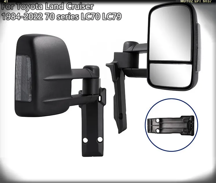 Электрическое регулируемое Верхнее стекло для грузовика, буксировочное боковое зеркало для Toyota Land Cruiser 1984-2022 70 серии LC70 LC79 с указателем пово...
Электрическое регулируемое Верхнее стекло для грузовика, буксировочное боковое зеркало для Toyota Land Cruiser 1984-2022 70 серии LC70 LC79 с указателем пово...