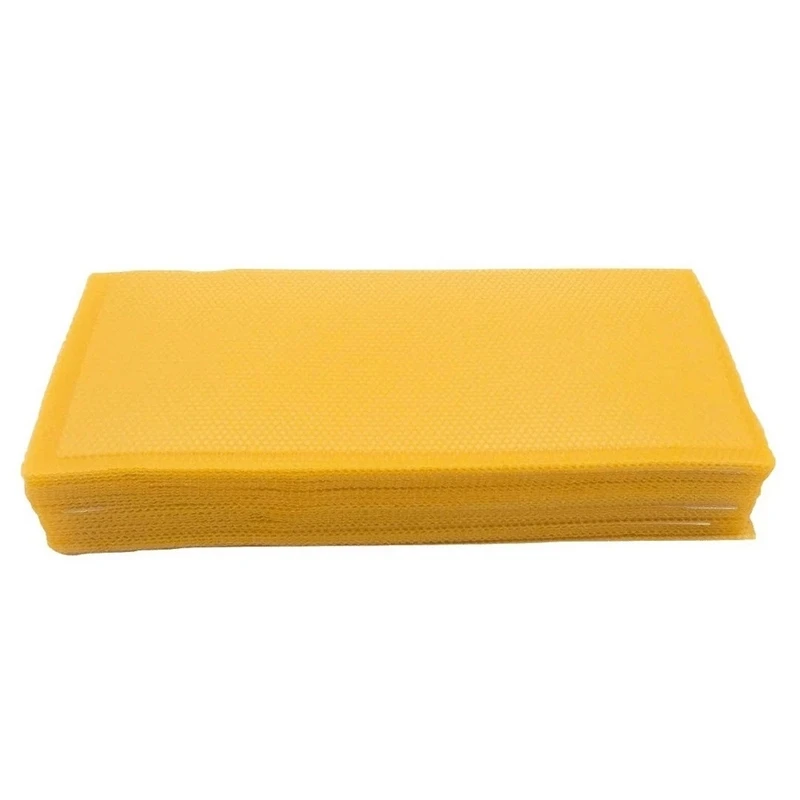 30Pcs Honeycomb Foundation Bee Wax Foundation Sheets Paper Candlemaking Beeswax Flakes Beekeeping Tool
30Pcs Honeycomb Foundation Bee Wax Foundation Sheets Paper Candlemaking Beeswax Flakes Beekeeping Tool
