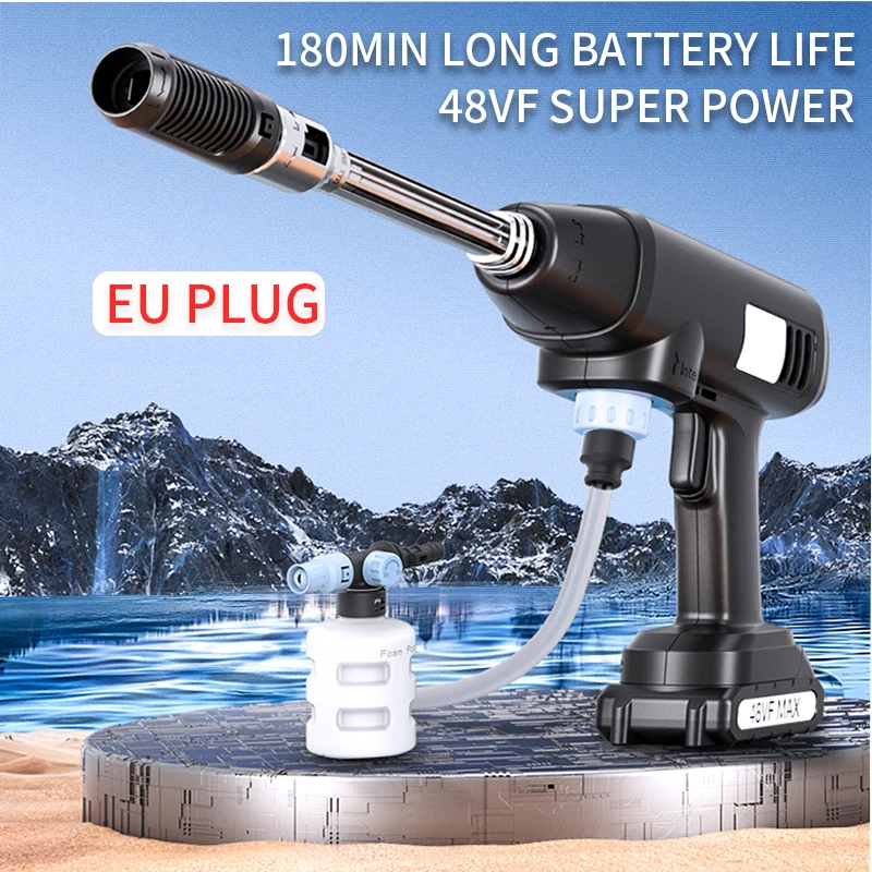 48VF600W Line car washing locomotive high-power household portable high-pressure water pump car washing machine
48VF600W Line car washing locomotive high-power household portable high-pressure water pump car washing machine