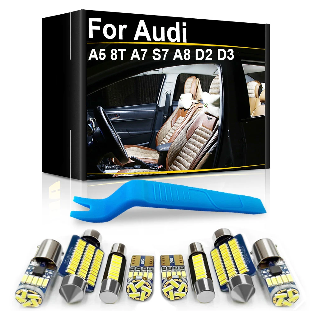 Car LED Interior Light Canbus For Audi A5 8T 8T3 8TA A7 A8 D2 D3 Coupe Sportback 1997-2009 2010 2015 2016 2017 Indoor Lamp
Car LED Interior Light Canbus For Audi A5 8T 8T3 8TA A7 A8 D2 D3 Coupe Sportback 1997-2009 2010 2015 2016 2017 Indoor Lamp