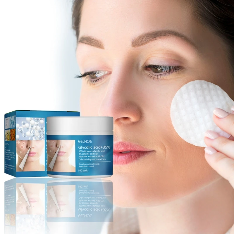 60 Pads Glycolic Acid 35% Acne Treatment Masks Face Back Chest Prevent Rejuvenating Blemish Prone Exfoliate Oil Free Skin Care
60 Pads Glycolic Acid 35% Acne Treatment Masks Face Back Chest Prevent Rejuvenating Blemish Prone Exfoliate Oil Free Skin Care