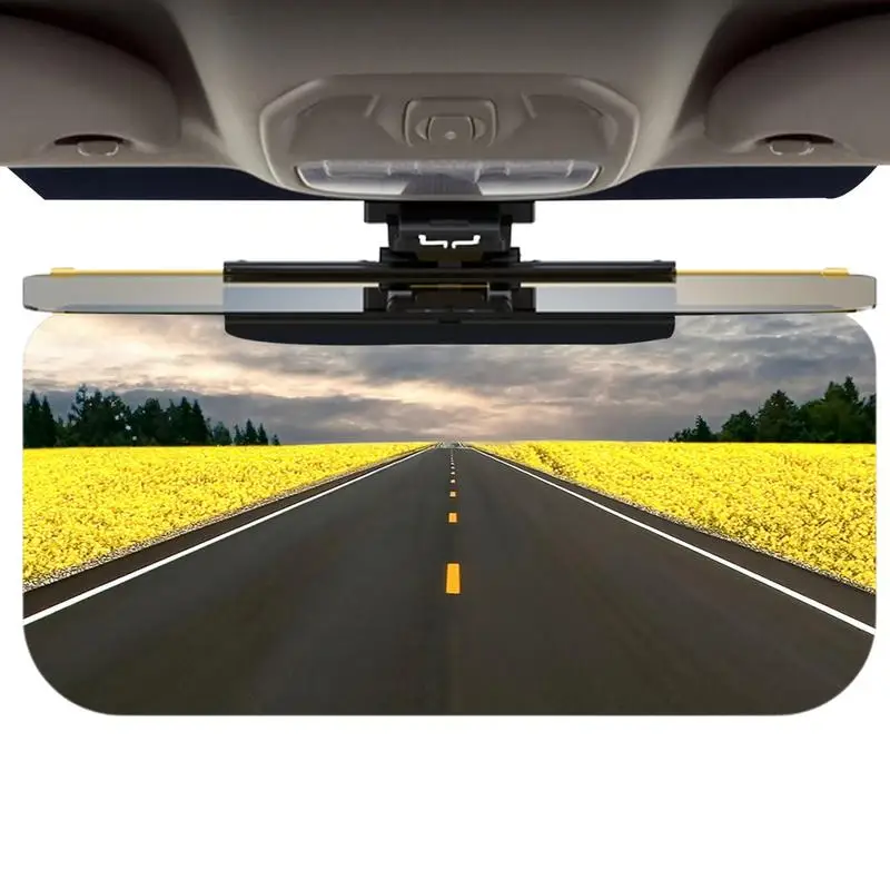 Car Sun Visor Goggle Clip-on Car Day And Night Anti-UV Anti-Dazzles Sun Block Sunshade Rotatable Clear Driving Mirror 2 In 1
Car Sun Visor Goggle Clip-on Car Day And Night Anti-UV Anti-Dazzles Sun Block Sunshade Rotatable Clear Driving Mirror 2 In 1