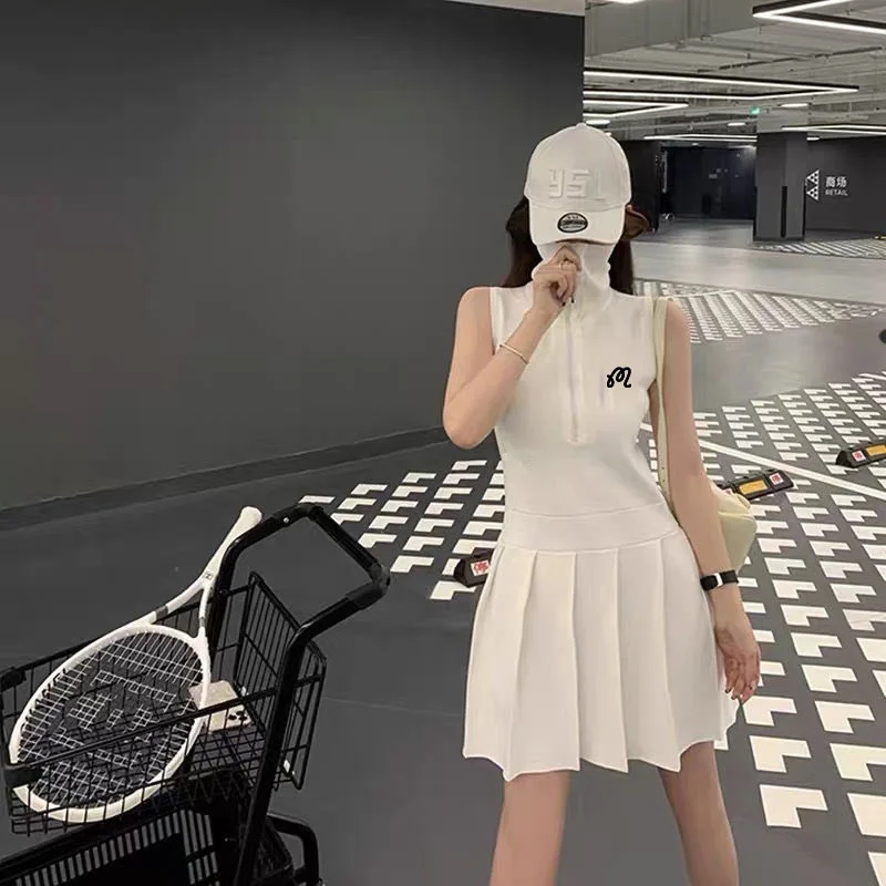 2022 Summer New Golf Women Clothing Fashion White Polo Dress Golf Clothes Ladies Sports Skirt Golf Clothes Golf Wear Ladies
2022 Summer New Golf Women Clothing Fashion White Polo Dress Golf Clothes Ladies Sports Skirt Golf Clothes Golf Wear Ladies