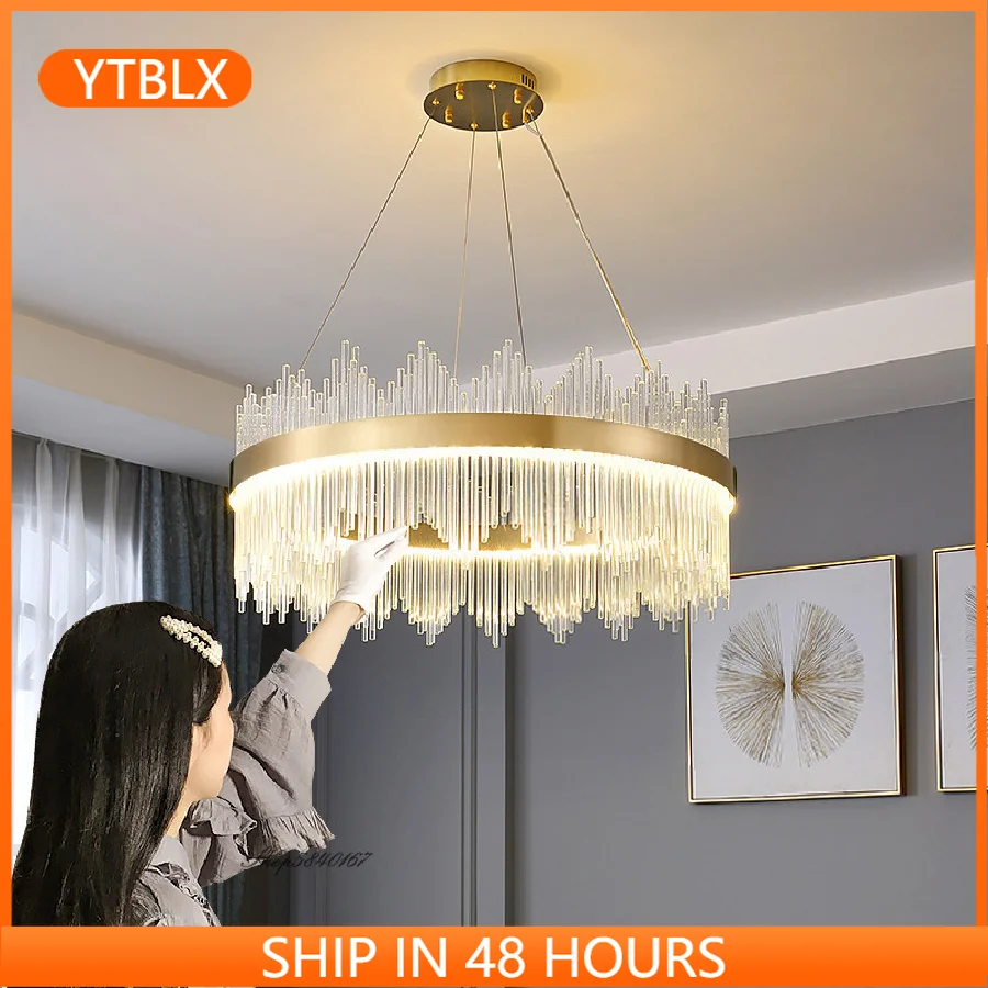 Modern Luxury Crystal Chandelier Led Light for Living Room Decor Ceiling Chandeliers Light Lamps Dining Room Ceiling Suspension
Modern Luxury Crystal Chandelier Led Light for Living Room Decor Ceiling Chandeliers Light Lamps Dining Room Ceiling Suspension