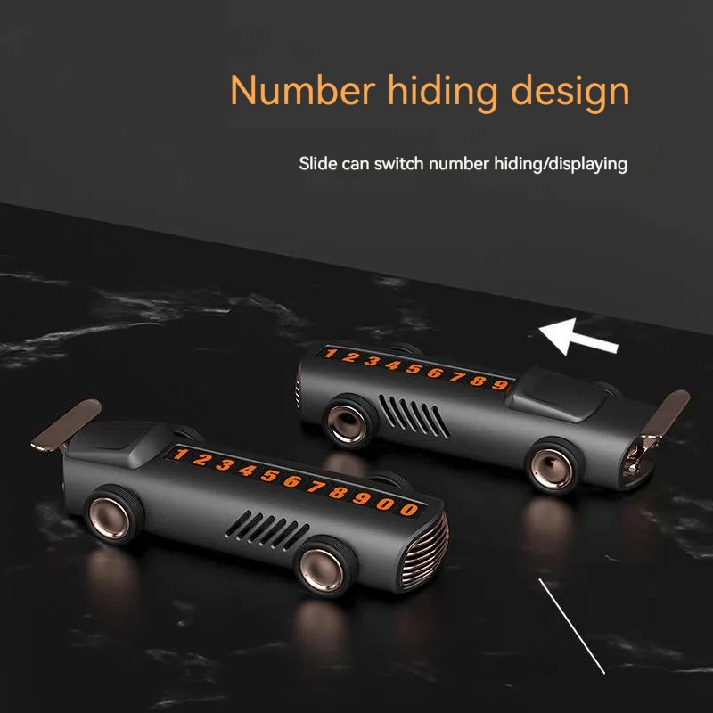 Car temporary parking number plate car hidden moving card shift sign multifunctional car perfume ornament Car Accessories
Car temporary parking number plate car hidden moving card shift sign multifunctional car perfume ornament Car Accessories