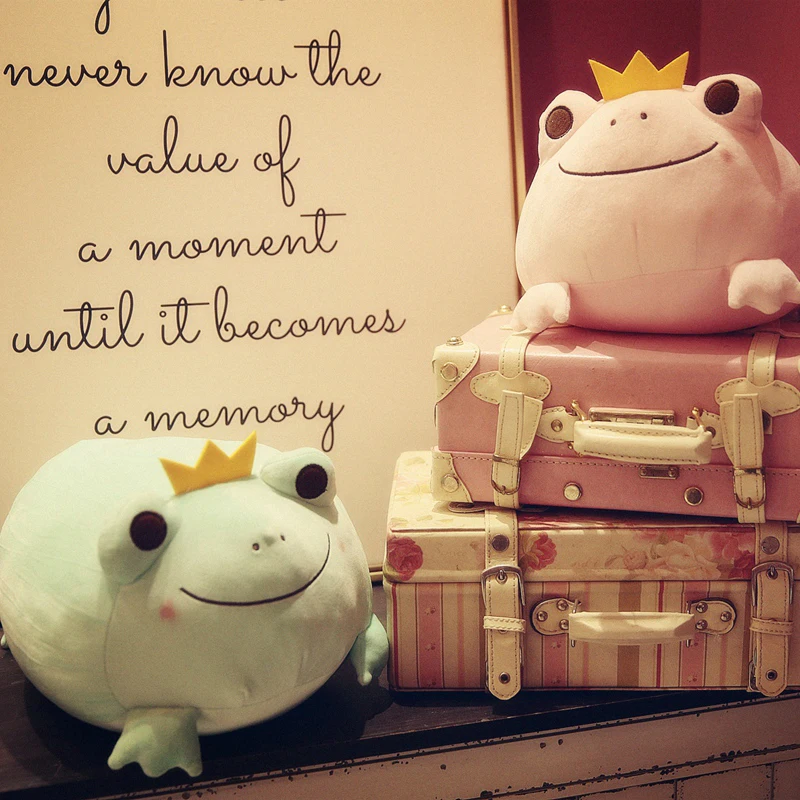 Cute Crown Frog Plush Pillow Soft Cartoon Animal Stuffed Doll Kid Appease Toy Kawaii Smile Frog Doll for Baby Girl Birthday Gift
Cute Crown Frog Plush Pillow Soft Cartoon Animal Stuffed Doll Kid Appease Toy Kawaii Smile Frog Doll for Baby Girl Birthday Gift