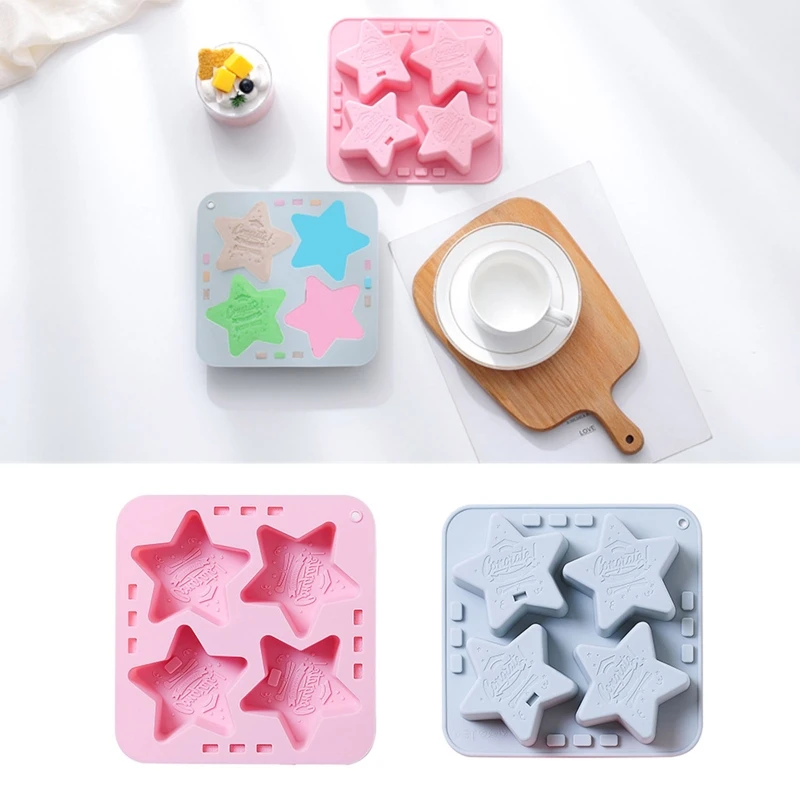 4 Cavities DIY Cake Mold Baking Moulds Silicone Molds Fondant Chocolate Moulds Baking Gadgets Kitchen Baking Accessories
4 Cavities DIY Cake Mold Baking Moulds Silicone Molds Fondant Chocolate Moulds Baking Gadgets Kitchen Baking Accessories
