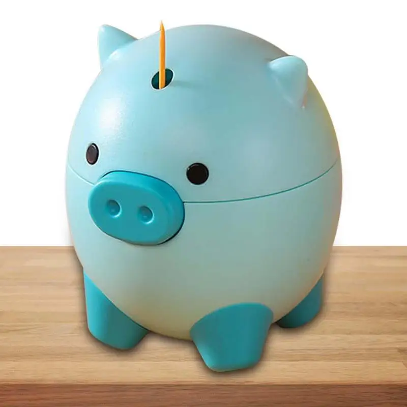 Pig Toothpick Holder Pig Shape Press Type Toothpick Dispenser Toothpick Holder Dispenser Toothpick Dispenser Container For Home
Pig Toothpick Holder Pig Shape Press Type Toothpick Dispenser Toothpick Holder Dispenser Toothpick Dispenser Container For Home
