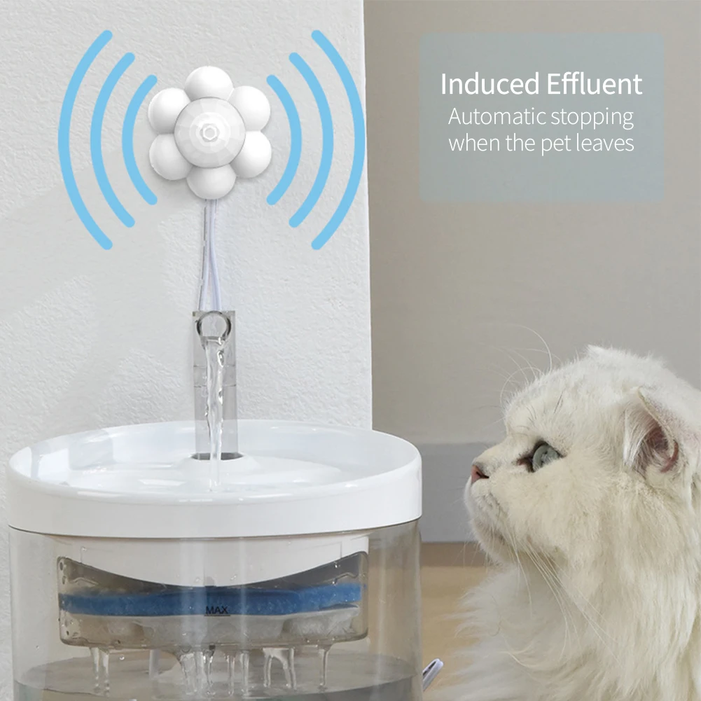 Fountain External Dog Drinker Automatic Sensor Water Electric Pey Sensor Feeder Motion Smart Water Dispenser Infrared Cat Switch 
Fountain External Dog Drinker Automatic Sensor Water Electric Pey Sensor Feeder Motion Smart Water Dispenser Infrared Cat Switch