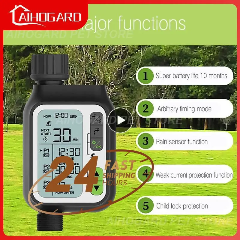 Plant Drip Irrigation Watering Device Solar Portable Watering Timer 3.5 Hd Screen Automatic Irrigation System Controller Mini
Plant Drip Irrigation Watering Device Solar Portable Watering Timer 3.5 Hd Screen Automatic Irrigation System Controller Mini