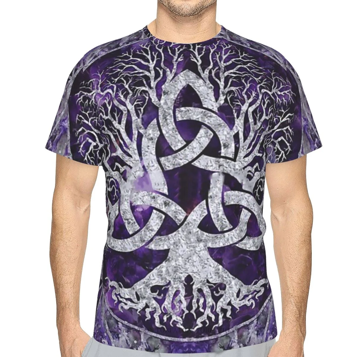 Футболка мужская из полиэстера с аметистом и серебряными викингами, с 3D-принтом
Футболка мужская из полиэстера с аметистом и серебряными викингами, с 3D-принтом