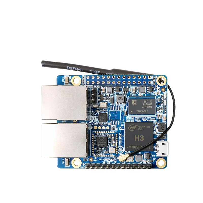 R1 512MB H3 Open Source Single Board Computer with Wifi Antenna,Run Android 4.4, Ubuntu, Debian OS
R1 512MB H3 Open Source Single Board Computer with Wifi Antenna,Run Android 4.4, Ubuntu, Debian OS