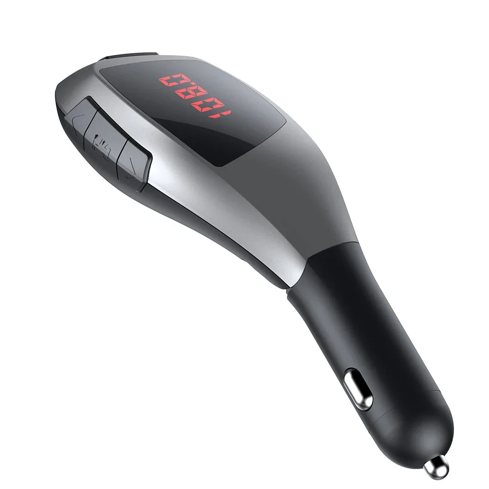 FM-передатчик аудио mp3-плеер а Быстрая зарядка двойной USB Автомобильное зарядное устройство Комплект для автомобиля 
FM-передатчик аудио mp3-плеер а Быстрая зарядка двойной USB Автомобильное зарядное устройство Комплект для автомобиля