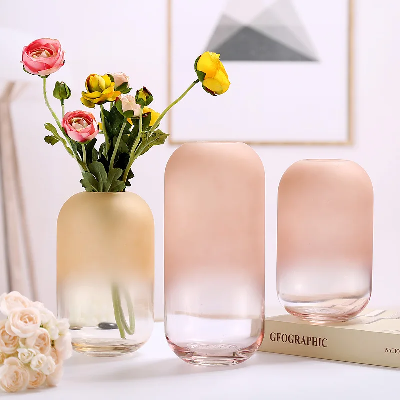 Frosted Glass Vase Ins Creative Simple Hydroponics Flower Arrangement Desktop Vase Living Room Restaurant Home Decor вазочка 
Frosted Glass Vase Ins Creative Simple Hydroponics Flower Arrangement Desktop Vase Living Room Restaurant Home Decor вазочка