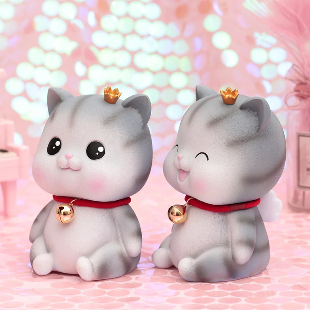 Cat Piggy Bank Resin Kid Birthday Gift Girl Car Toys Shatterproof Kids Kitten Statue Coin Holder Decorative Desktop
Cat Piggy Bank Resin Kid Birthday Gift Girl Car Toys Shatterproof Kids Kitten Statue Coin Holder Decorative Desktop