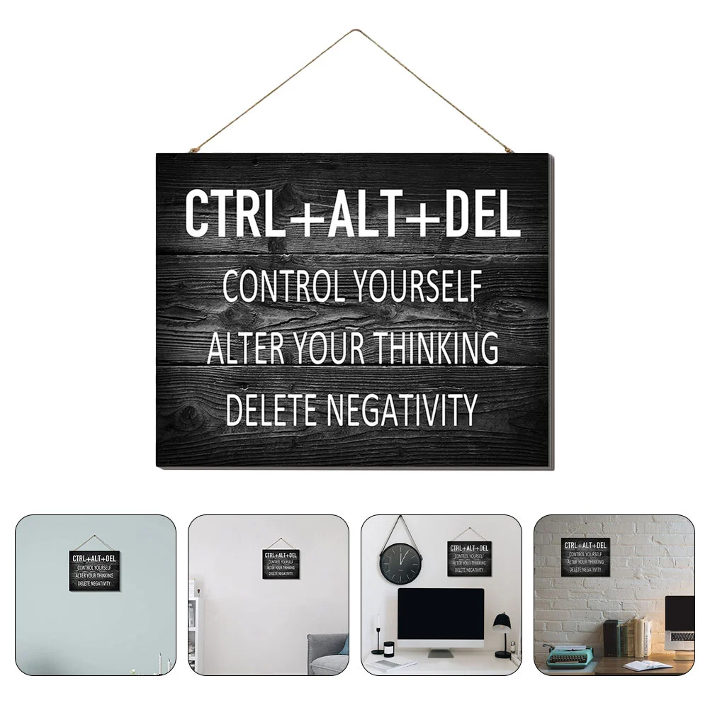Wall Office Decor Inspirational Sign Positive Motivational Plaque Saying Ctrl Alt Del Hanging The Quotes Signs Wood
Wall Office Decor Inspirational Sign Positive Motivational Plaque Saying Ctrl Alt Del Hanging The Quotes Signs Wood