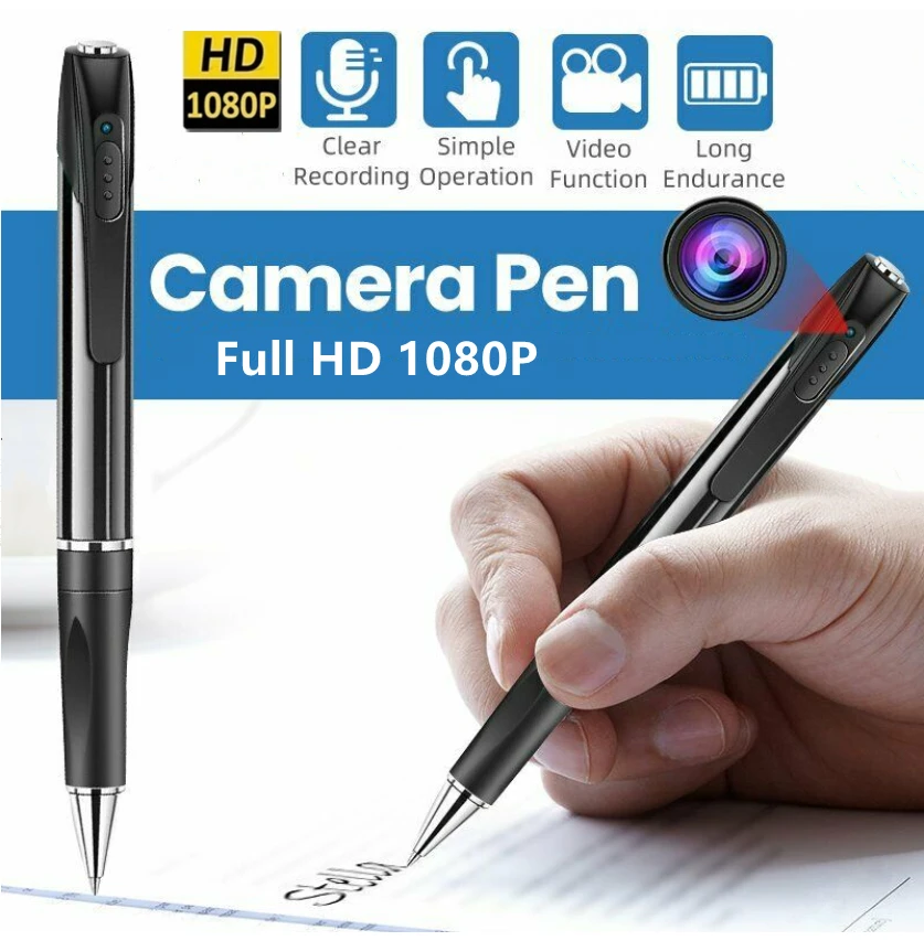 Mini Camera Pen Pocket Digital Voice Video Recorder HD 1080P Portable Pen Camera Micro Cam Audio Record Action Security Cameras
Mini Camera Pen Pocket Digital Voice Video Recorder HD 1080P Portable Pen Camera Micro Cam Audio Record Action Security Cameras
