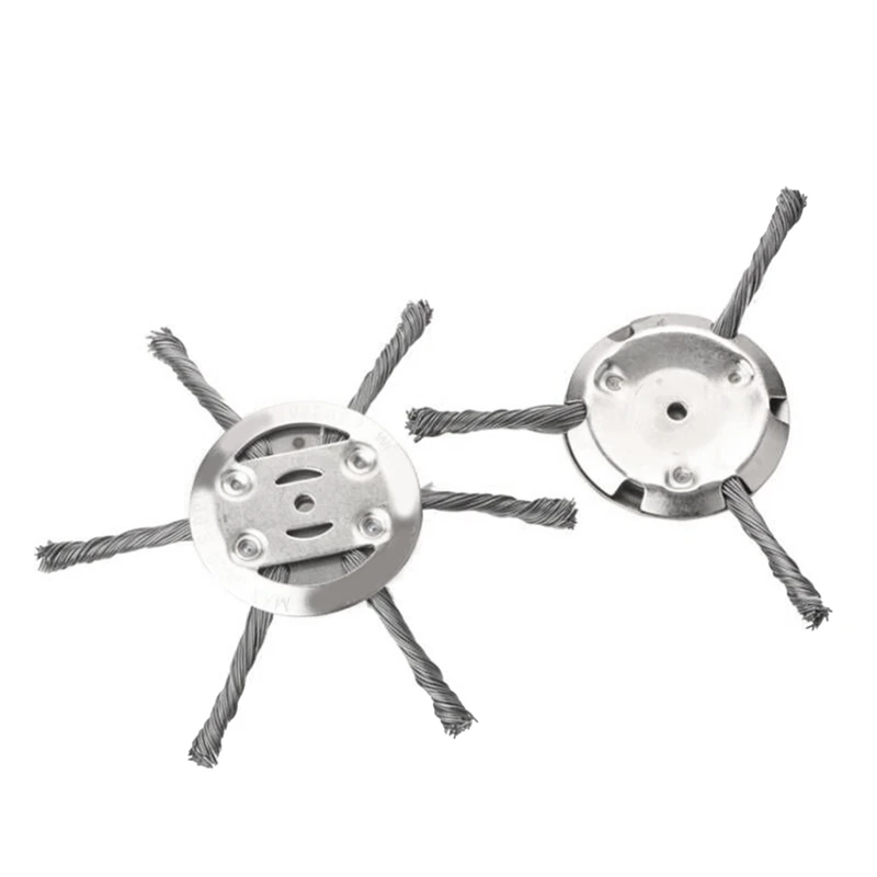 3/6 Head Steel Wire Grass Trimmer Head Dust Removal Weeding Plate Swing Metal Blade For Garden Tool
3/6 Head Steel Wire Grass Trimmer Head Dust Removal Weeding Plate Swing Metal Blade For Garden Tool