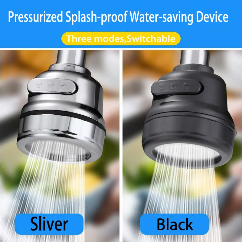 High Pressure Kitchen Faucet Extender Rotatable Faucet Aerator Water Saving Tap Nozzle Adapter Bathroom Sink Accessories
High Pressure Kitchen Faucet Extender Rotatable Faucet Aerator Water Saving Tap Nozzle Adapter Bathroom Sink Accessories