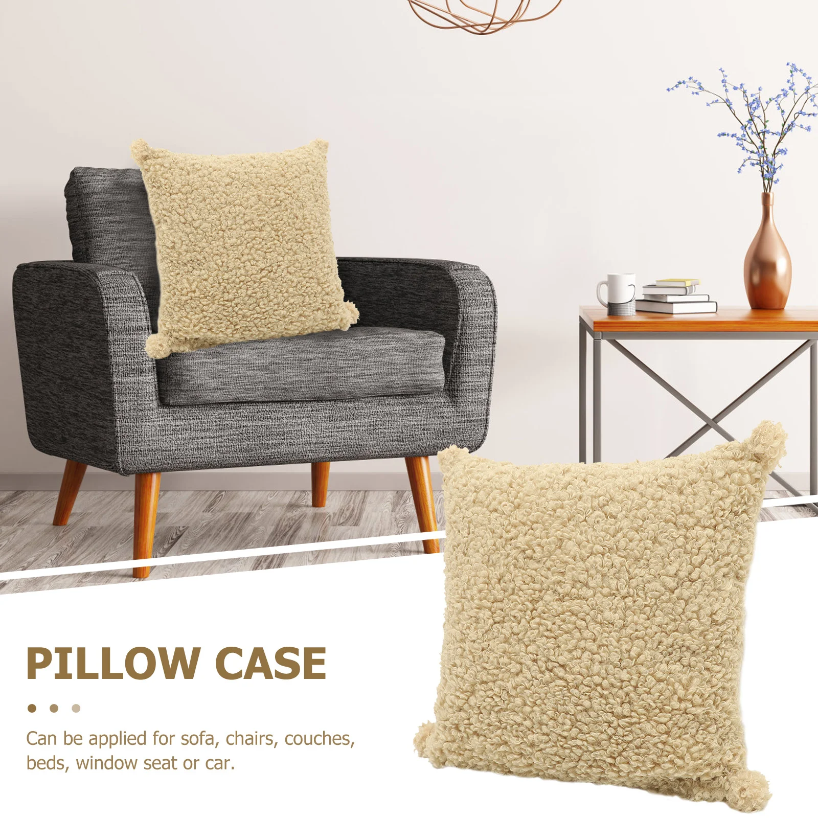Sofa Pillowcase Ornamental Throw Pillow Cover Single Color Pillowcase Home Supplies
Sofa Pillowcase Ornamental Throw Pillow Cover Single Color Pillowcase Home Supplies
