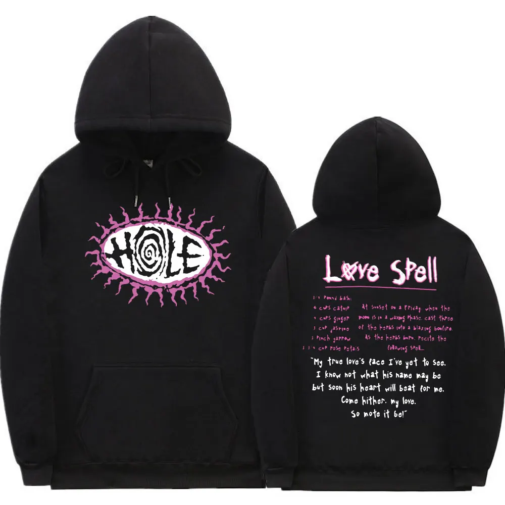 Hole Love Spell Lyrics Vintage Hip Hop Hoodie Men Women Oversized Hoodies Courtney Love Beautiful Monsters 90s Rock Band Clothes
Hole Love Spell Lyrics Vintage Hip Hop Hoodie Men Women Oversized Hoodies Courtney Love Beautiful Monsters 90s Rock Band Clothes