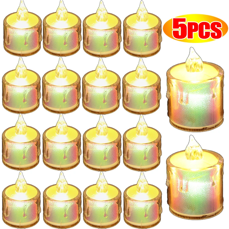 LED Electronic Candles Light Creative Transparent Tears Tealight Battery Powered Glowing Candle Lamp for Christmas Party Decors
LED Electronic Candles Light Creative Transparent Tears Tealight Battery Powered Glowing Candle Lamp for Christmas Party Decors
