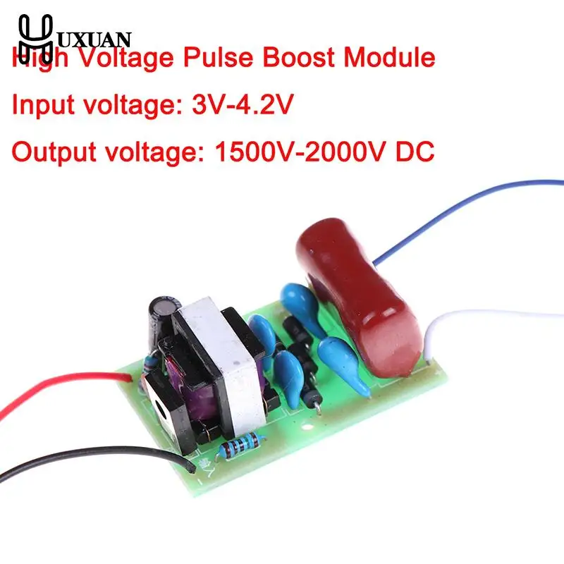 Высоковольтный импульсный Повышающий Модуль, 1 шт, Φ 3V-4,2 V 3,7 V Step-до 1500V-2000V 1800V
Высоковольтный импульсный Повышающий Модуль, 1 шт, Φ 3V-4,2 V 3,7 V Step-до 1500V-2000V 1800V